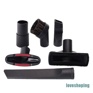 [loveshoping]6Pcs universal 32mm vacuum cleaner accessories cleaning kit brush nozzle
