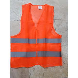 Reflectorize Vest Neon Yellow / Orange Safety Vest / Construction Vest / Sando Reflector Vest