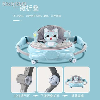 ∋■☜>Baby walker anti-o-leg multi-function anti-rollover can sit and push baby walker stroller starte (1)