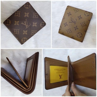 Men Bags&Wallets&Bifold & Trifold Wallets♙#60223 LV high end mens wallet(With box)