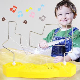 Children electric shock collision toy electric touch maze game party funny children kids learning no