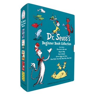 Dr. Seuss's Beginner Book Collection (Cat in the Hat, One Fish Two Fish, Green Eggs and Ham, Hop on