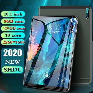 10.1 inch IPS2560x1600 tablet pc with 8GB ram 512GB rom Ten core android 9.0 Dual SIM Card Phone WIFI GPS FM tablet