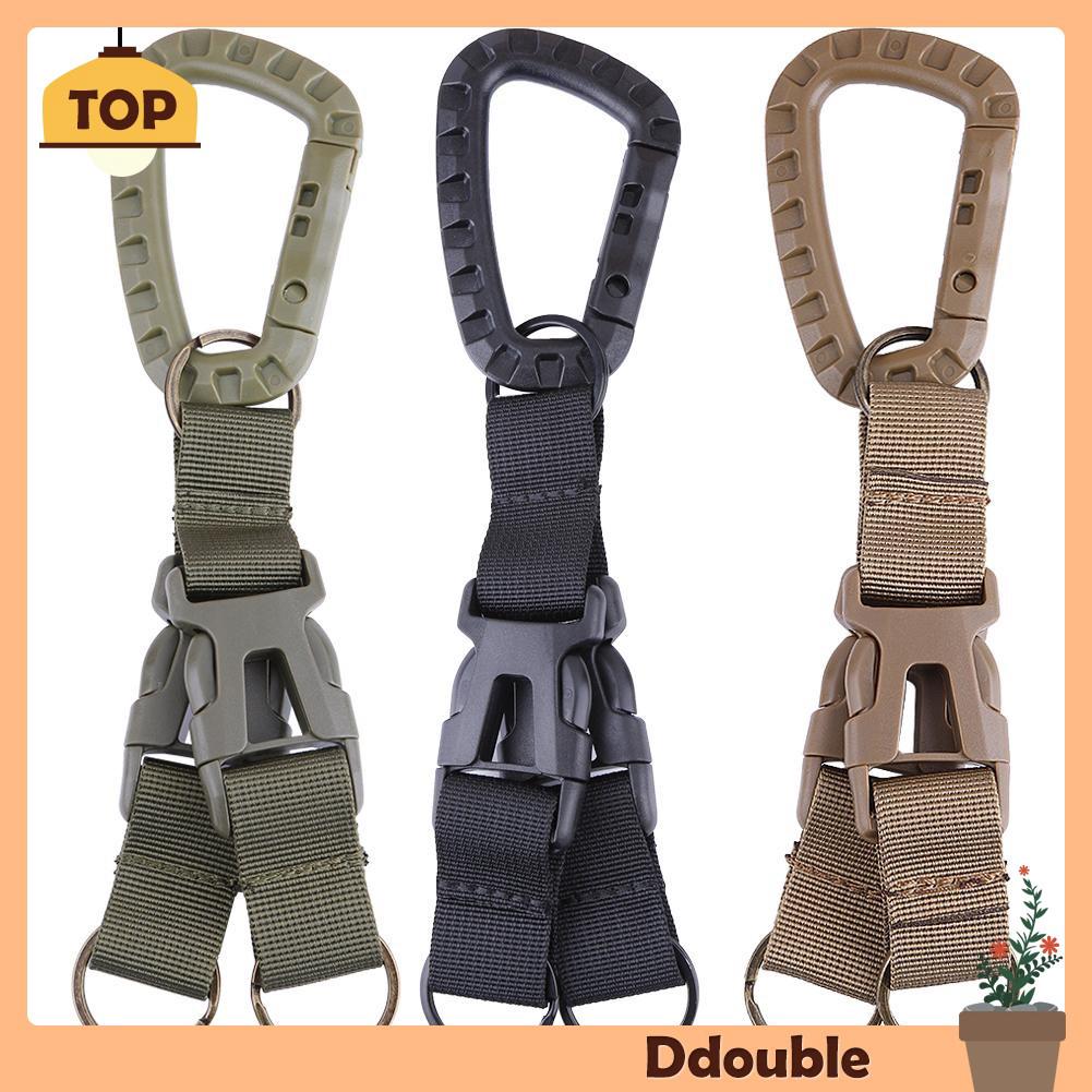 Carabiner Nylon Tactical Backpack Belt Buckle Webbing Hook