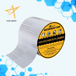 Daiki Original Aluminum Foil Tape Butyl Waterproof Tape Super Fix Repair Wall Crack Easy to Use