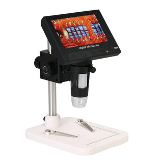 YULA 1000X Magnification 4.3" LCD Display Portable Microscope 720P LED Digital Magnifier with H SQRA