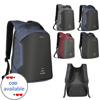 Men USB Charging Backpack 16Inch Laptop Bag Theft Waterproof