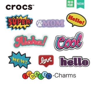 Shoe Horns & Trees♘Jibbitz Crocs Charms Genuine with label Jibbitz Pins For Clogs