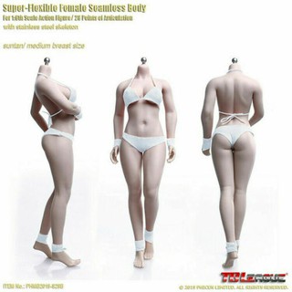 TBLeague S29B Figure 1/6th Phicen Female Suntan Skin Mid Bust Seamless Body Doll