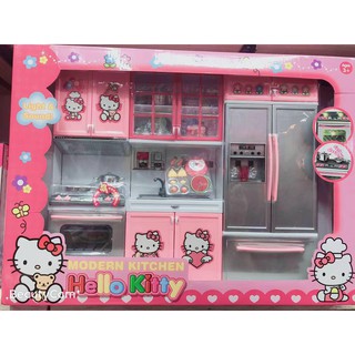 HELLO KITTY three-in-one kitchen toy set gift box
