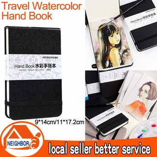 【Shipped From Manila】 100% Seaimart Cotton Watercolor Sketchbook 300g/m2 Drawing Paper Book Student (1)