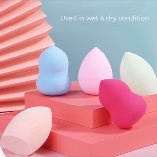 Makeup Beauty Puff Sponge Beauty Blender Air Cushion Dry Wet Use Cosmetic Puffs 1pc