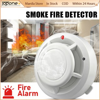 High Sensitive Smoke Detector Fire Alarm Detector Wireless Photoelectric Smoke Detector For Home