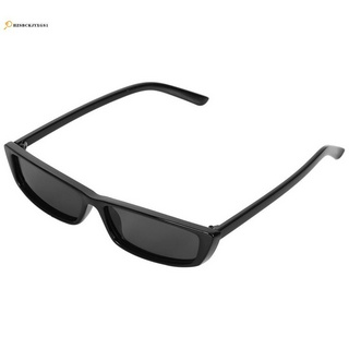 \Vintage Rectangle Sunglasses Women Small Frame SunGlasses Retro Eyewear S17072 black frame black