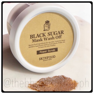 SKINFOOD Black Sugar Mask Wash Off 100g