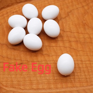 Simulation Fake Egg Birds Parrot Fake Solid Eggs