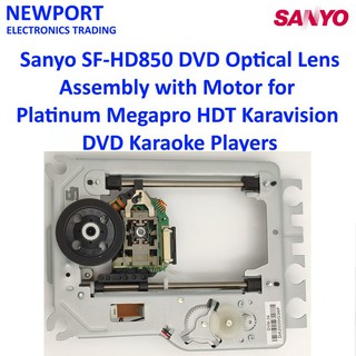 Sanyo SF-HD850 DVD Optical Lens Assembly for Platinum Megapro HDT Karavision Karaoke DVD Players