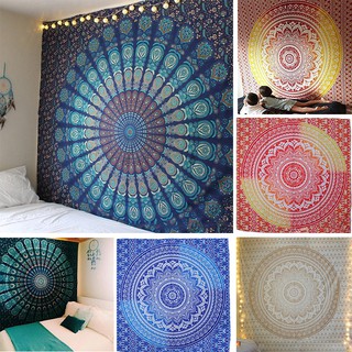 Modern Mandala Tapestry Home Decor Wall Mount Bohemian Beach Mat Bed Cover