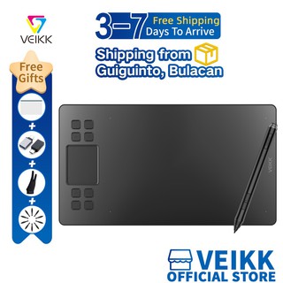 [Ready Stock]∋VEIKK A50 Graphics Drawing Tablet With 8192