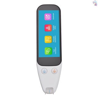 SH Portable Scan Translation Pen Exam Reader Voice Language Translator Device with Touchscreen WiFi/Hotspot Connection/Offline Function Support Dictionary/Text Scanning Reading/Text and Phonetic Translation/Text Excerpt/Intelligent Recording/MP3 for Readi (6)