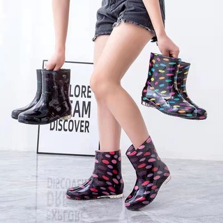 women boots✣№❁High quality rain boots for women's fashion style shoes