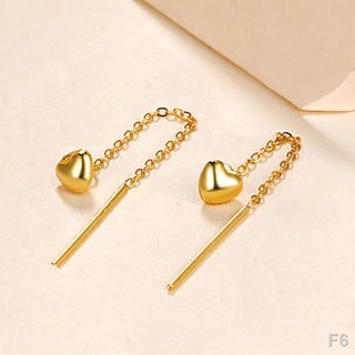 ☢Silver Kingdom PH 18K Saudi Gold Pawnable Tictac Earrings GOLD-TE08 Silver Jade Platinum & K Gold