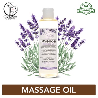 【PHI local cod】 Milea All Organics Lavender Relaxing Massage Oil