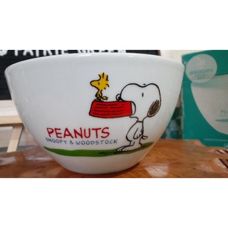 Japan- SNOOPY AND WOODSTOCK Bowl [Peanuts -United Feature Syndicate Inc.]
