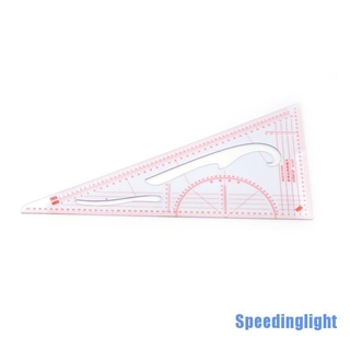 [Speedinglight] Multi-function Triangular Ruler Measure Dressmaking Tailor Supplies Sewing Tool