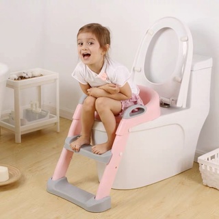 Auxiliary toilet ladder toilet ring for children