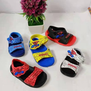 Perfeet Spiderman design Sandals for KIDS boys sizes 18-23 #1339-7 goma baby shoes