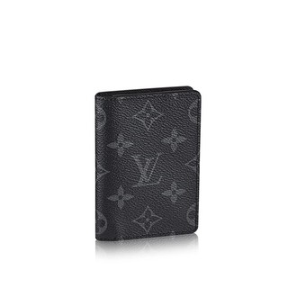 Louis Vuitton LV Monogram Eclipse Epi Men Checkered Card Holder Passport Holder