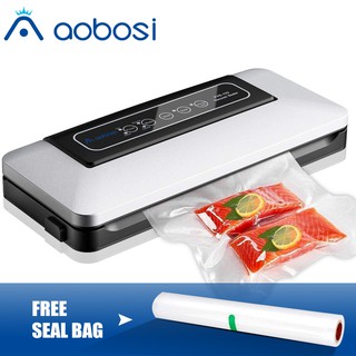 Aobosi YVS-102 Vacuum Sealer 100W Automatic Food Sealer Machine for Food Storage and Preservation (1)