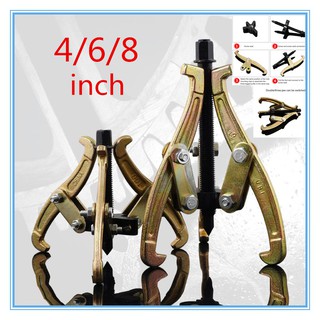 4/6/8 inch steel three-jaw gear puller puller claw bearing universal triangle puller wheel puller
