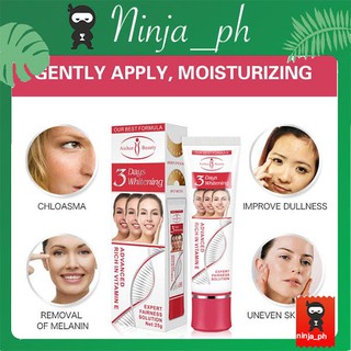 【Ninja_ph】3 Days Face Whitening Repair Fade Freckles Remove Dark Spots Melanin Remover Brightening