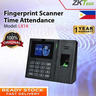 ZKTeco Fingerprint Time Attendance Machine Clock Recorder Office Supplier Check In and Out LX14 (1)