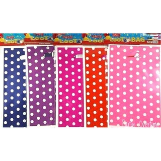 Party Giveaway Loot Bags Polka Dots design Birthday Christening Party Giveaway