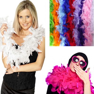 Feather Boa Strip Fluffy Craft Costume Dressup Wedding Party (1)