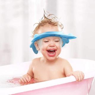 BY Children Shower Cap Baby Shower Cap Baby Shampoo Cap Kids Silicone Shower Cap