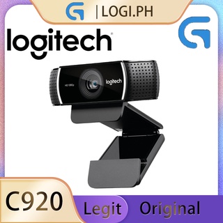 100% Original Logitech C920 HD Pro Webcam,Full HD 1080p/30fps Video Calling,Clear Stereo Audio