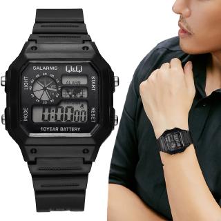 READY STOCK Men Casual LED Digital Watch Jelly Silicone Sports Electronic Watches