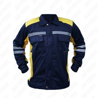 Wearpack SAFETY Best Yellow Color Combination Blue NAVY