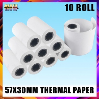 Notebooks & Papers☃ↂ◕10 Roll High Quality 57x30mm Thermal Paper for Printers