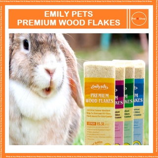 Emily Pets Emily Premium Wood Flakes 1kg or 15.5L (1)