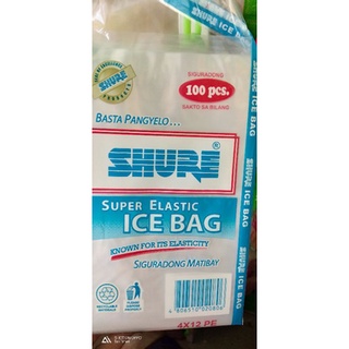 Shure plastic icebag