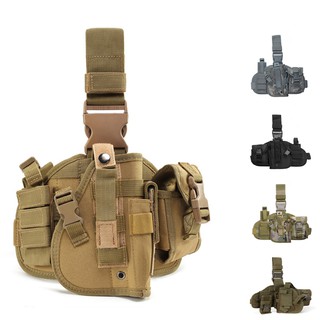 Tactical Hunting Holsters Pouches Camouflage Nylon Universal Pistol Gun Case Military Army Glock Gun