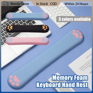 Colorful Keyboard Wrist Rest With Memory Foam Wrist Pad for Office Gaming Easy Typing Pain Relief