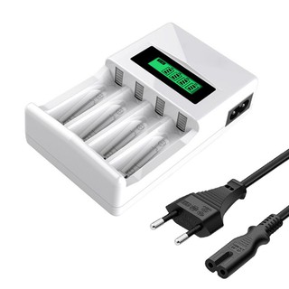 Smart LCD Battery Charger for AA AAA Ni-MH Ni-CD Rechargeable Batteries
