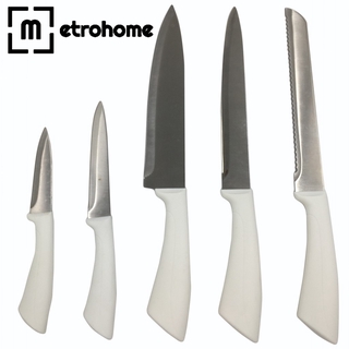 Stainless Knife Set of 5 with Storage Block 24-11