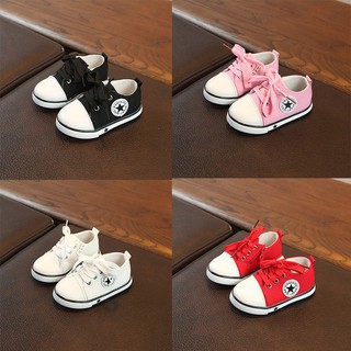 Children canvas shoes beef bottom girls boys casual shoes (1)